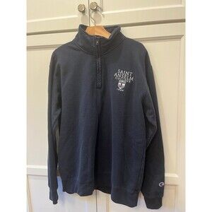 Saint Anslem large quarter zip champion sweatshirt college spirit wear
